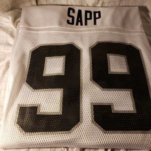Las Vegas Raiders Warren Sapp jersey XL
